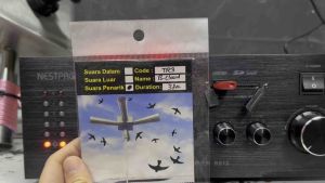 TR3 - BLACK CLOUD Swiftlet Pulling Sound 燕屋拉鸟声 (including USB)