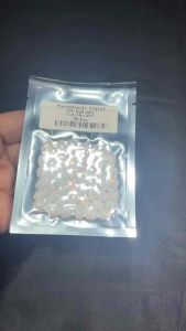 7x5 มม OPAL โอปอล สีฟ้า Synthetic Opal โอปอสังเคราะห์ LAB MADE OPAL OVAL BLUE 2 ครั้ง