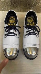 รองเท้าหัวเหล็กสีขาว หนังแท้100% รองเท้าเซฟตี้ งาน Hermes เกรดพรีเมี่ยม อึดถึกทน