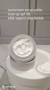 Day cream snow white tone up spf 50day cream glowing dalam 1 olesan
