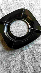 Tatakan Tungku Kompor Gas Rinnai Kaki 4 Bergerigi Anti Karat