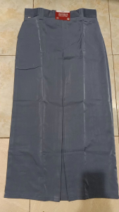 Rok Abu Abu SMA Panjang Sepan Depan Satu Seragam Sekolah SMK/SMA Terbaik Kain Twist