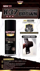 Sapporo Ultimate K37 1K Dashboard Brown/cat dashboard coklat/cat semprot/pylox/pilok