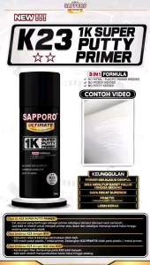 Sapporo Ultimate K23 1K Super Putty Primer: Panduan Lengkap