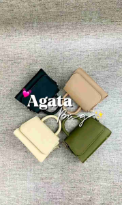 SH STORE - AGATHA BAG TAS SELEMPANG WANITA SIMPLE ELEGANT | SLINGBAG | HANDBAG
