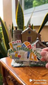 WATERPROOF SCHOOL SUBJECT LABEL STICKER CUSTOM SUBJECT STICKER. FAST SHIPPPING!