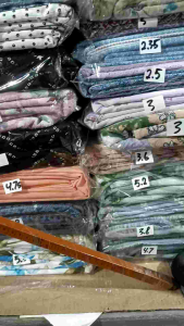 Kain ORI RM Sisaan Pabrik / Kain Jablak / Bahan Kain Jatuh