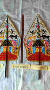 Gunungan Wayang Ukuran +- 60cm Bahan Kertas Duplek