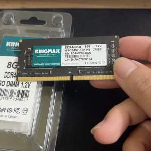 Ram Laptop Kingmax 8GB DDR4 Bus 3200Mhz - Hàng chính hãng - Bảo hành 36 tháng - Mới 100% - Đã có VAT