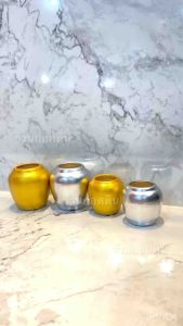 โอ่งเงินโอ่งทอง=สำหรับตั้งศาลมี2ขนาดsm✅