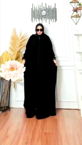 Gamis Abaya Turkey Arabian Zipper / Kaftan mewah Wanita dewasa model terbaru