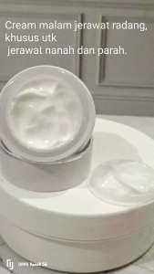 BPO cream malam jerawat / Cream malam jerawat bentol jerawat nanah jerawat parah 10gr