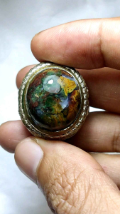 Batu akik pancawarna klawing purbalingga