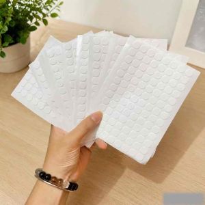 [100c]Băng Dính 2 Mặt Siêu Dính Băng Keo 2 Mặt Chấm Tròn 1cm Trong Suốt Miếng Keo Dán Charm Keo Handmade DIY Dán Kẹp Tóc