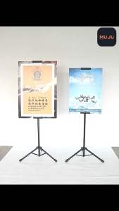 【READY STOCK】💯Tripod Bunting Stand Banner [ Bunting Stand ] Double Sided Portable Adjustable😍