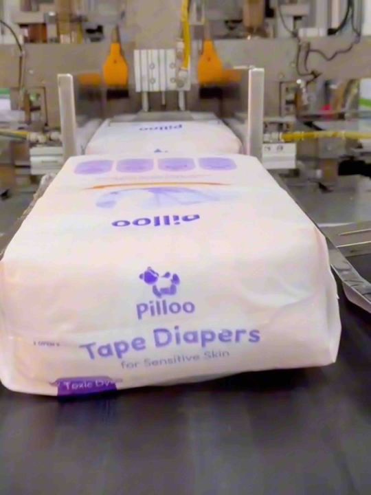Pilloo Baby Diaper Newborn Tape | Ultra-Soft | Ultra-Thin | Egypt Calendula Extract | Dry-Fitt Technology | 3D Pearl Surface | Seamless Waistband |