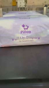 Pilloo Baby Diaper Pants M-XXL | Ultra-Soft Pull-Up | Egypt Calendula Extract | Dry-Fitt Technology | 3D Pearl Surface | Seamless Waistband | M-XXL- M40L38XL36XXL34