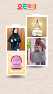 Tas Tote Bag Besar Aesthetic Puffy Diamond Korean Style oenni.id