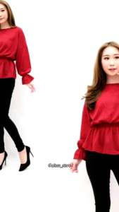 Blouse Atasan Wanita Licia: Bahan Nyaman & Desain Elegan