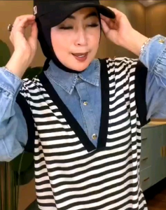Tunik salur viral ( siap kirim )