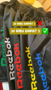 (50 RIBU 5 PCS) Paket Hemat Celana Pendek Kolor Sport Olahraga Pria dan Wanita TERBARU