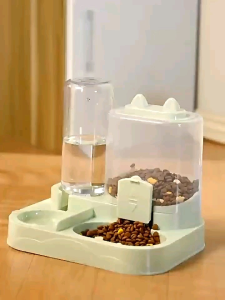 Smart Pet Feeder & Waterer Combo food water cat dog care feeding station automatik feeder drinking system