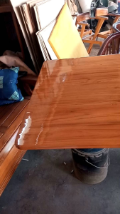 meja makan minimalis kayu jati