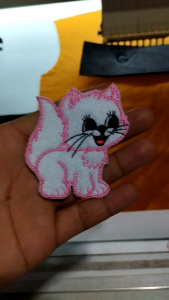 Clothes Patch - Patch Bordir Karakter Kucing Lucu