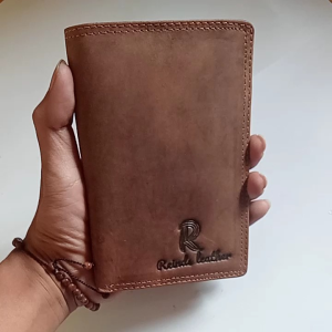Dompet pria kulit 3/4 creasy horse