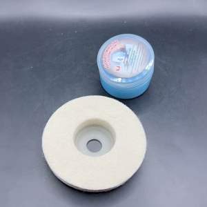 ครีมไขปลาวาฬ 20 วัตถุประสงค์ ผสม 14mm ขัดเงา ผสมผงจาก ดังกล่าว คู่กับล้อขนแกะชนิดหนา สำหรับการปรับปรุงหน้าตาแบบไข่ปลา