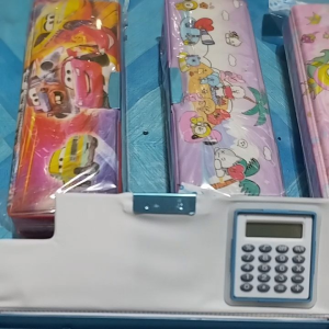 TEMPAT Pensil KALKULATOR sekolah anak
