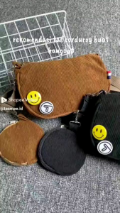 tas selempang sling bag wanita corduroy Tasmee Alma