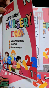 Nursery Activity Book 3-6 years old