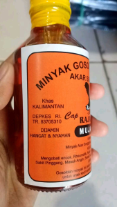 Minyak urut Songgana mujarab