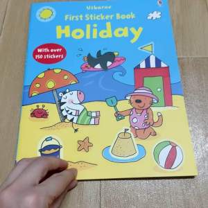 🌟มาใหม่🌟 ชุดHoliday สมุดภาพสติ๊กเกอร์ ชุดวันหยุดหรรษา sticker book หนังสือนิทานภาษาอังกฤษ หนังสือกิจกรรม หนังสืออ่านเสริมความรู้
