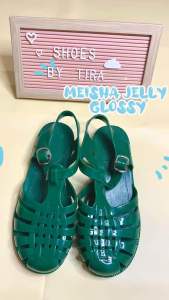 SHOES BY TIRA Meisha jelly glossy ( 31-40)/meisha jelly shoes dewasa/sandal jelly wanita/sandal karet anti slip/sandal kekinian korea/jelly shoes import/sepatu sandal slippers