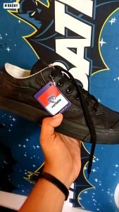 sepatu hitam polos sepatu sekolah sepatu santai sepatu fashion casaual
