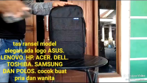 Tas Ransel Asus, HP, Lenovo, Acer, Toshiba: Bahan Waterproof & Tas Ransel Nyaman
