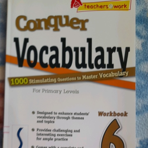 หนังสือ Conquer  Voca... 1000 Stimulating  Ques to  Mas Vocabulary... for  Primary  Levels... Workbook  6