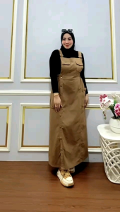 MF Gamis Overall Lolita 08 / Overall kekinan / Overall viral / Realpict