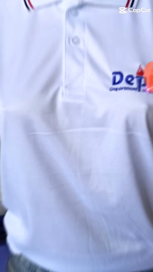 DepD Harap lang embroidery logo teacher uniform Drifit Poloshirt