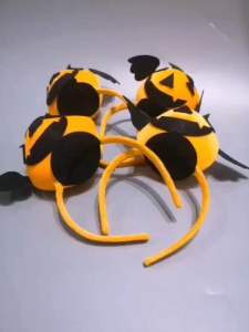 Kinchobabyshop - ที่คาดผมฟักทองค้างคาว Freesize #Halloween