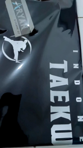 Kaos Taekwondo Indonesia Navy Silver YL-017 Baju Beladiri Tae Kwon Do