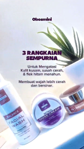 NEW ELBYCI -- PAKET GLOW SERIES UNTUK KULIT SUSAH CERAH FLEK HITAM BESTSELLER