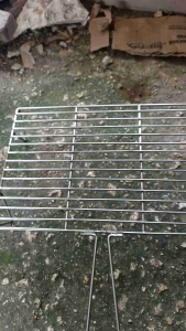 OUTDOOR STAINLESS BBQ GRILLER 10x15 inches good for outdoor hang-outs camping picnics etc