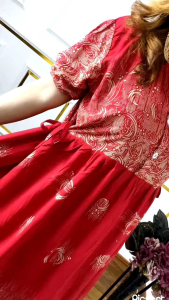 Daster Cherry Daster viral kekinian Daster Cherry rempel Bahan rayon berkualitas BUSUI FRIENDLY