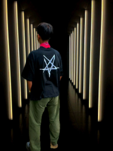 Kaos Boxy Pria Oversize/T-shirt-BINTANG(Sukgeto)