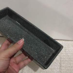 🇬🇧ENGLAND SURPLUS Ceramic Stone Rectangular Dish Counter Display