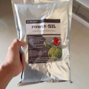 Pupuk silika asli murni 500gram untuk tanaman padi cabai jagung tomat gandum dan lain nya