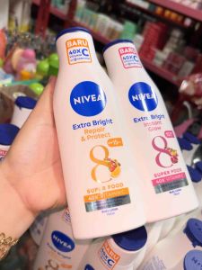 Nivea Extra Bright Repair & Protect Dan Instan Glow - 190 ml Lotion Pelembab dan Pencerah Kulit